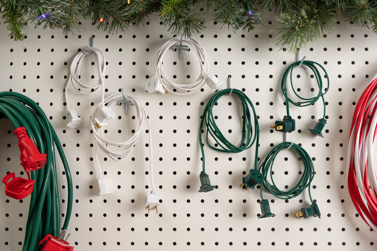 Jumper Cords for Decorating - White