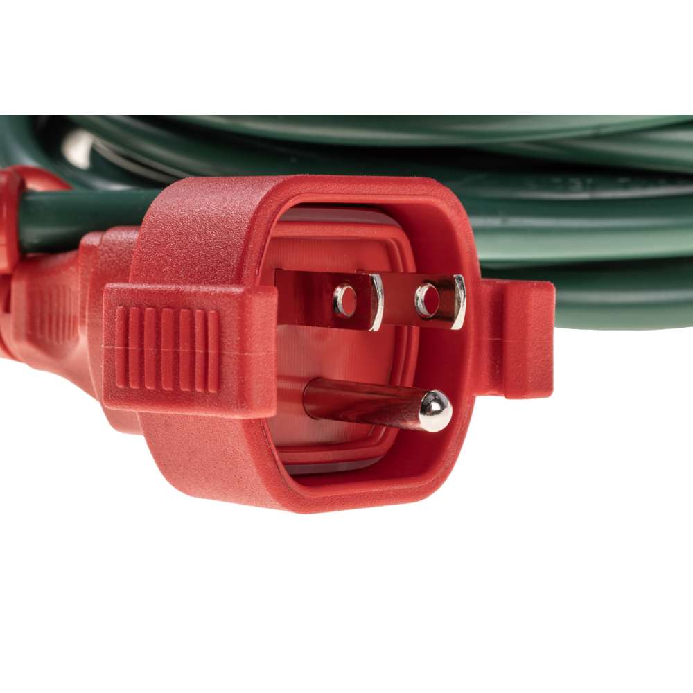 Waterproof Extension Cords - Green w/ Red Plugs