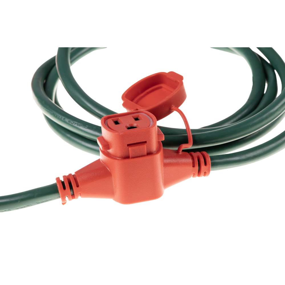 Power Station Artery - Green w/ Red Outlets