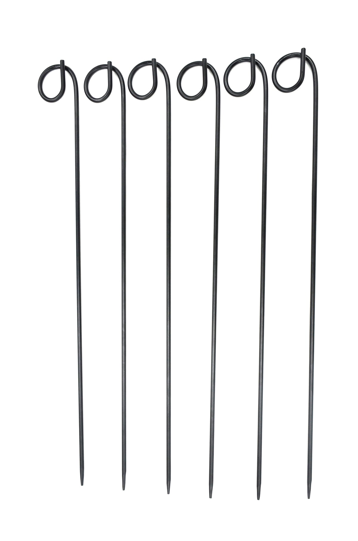 Curly Q Metal Yard Stakes