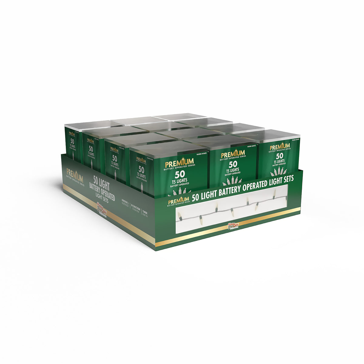 T5 50L Battery Operated Lights (Retail Box)