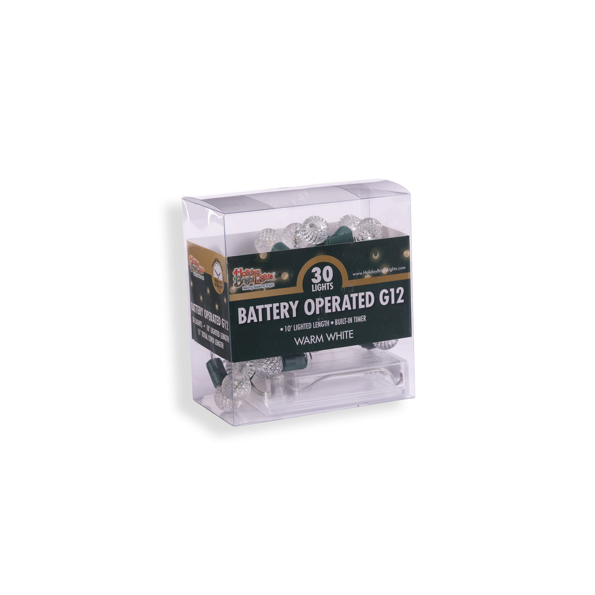 G12 30L Battery Operated Lights (Retail Box)
