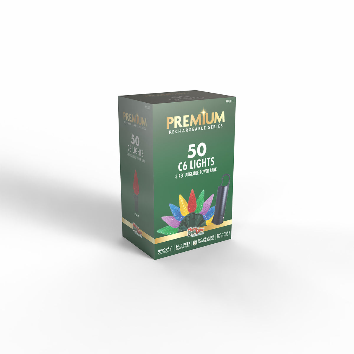 C6 50L Rechargeable Lights (Retail Box)