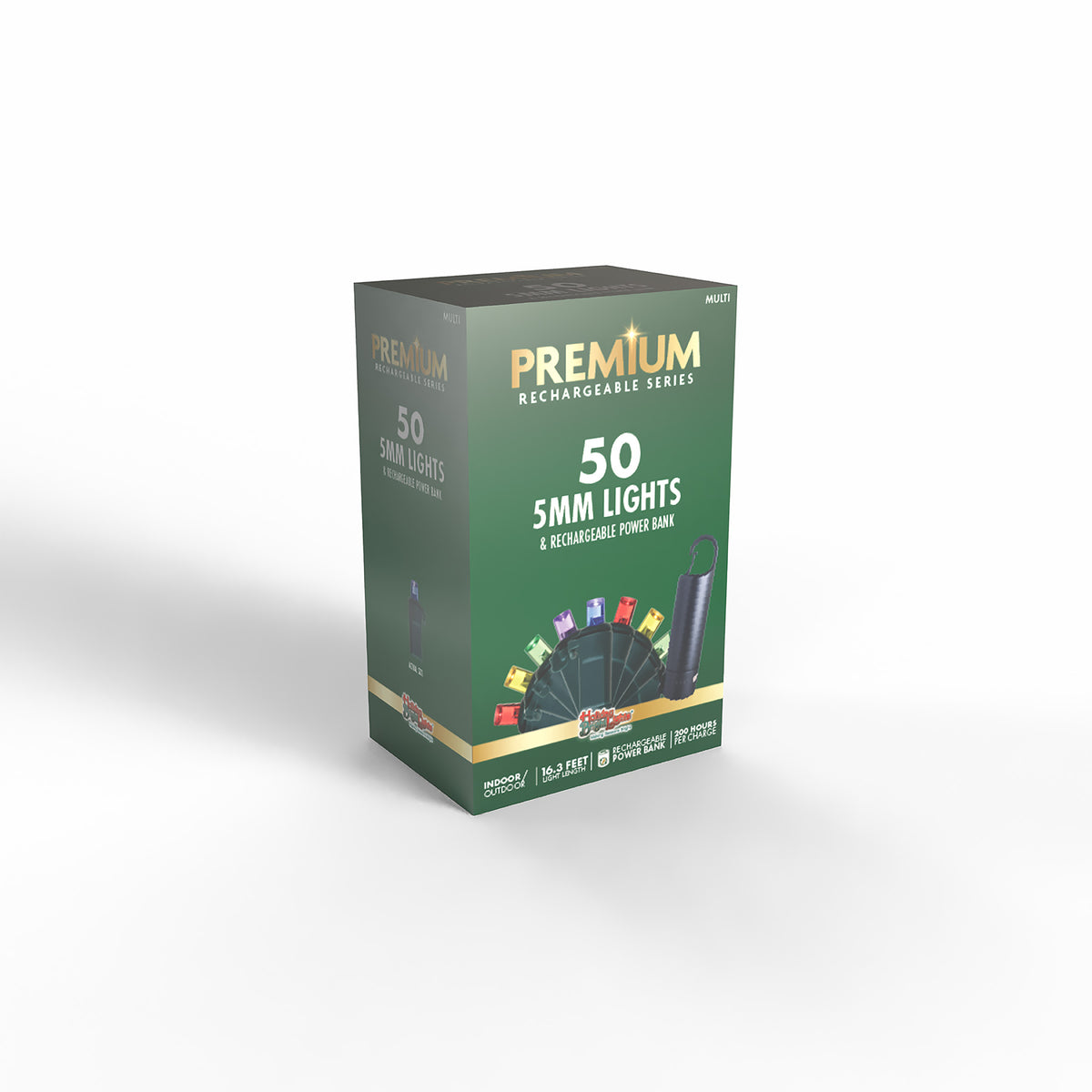 5MM Concave 50L Rechargeable Lights (Retail Box)