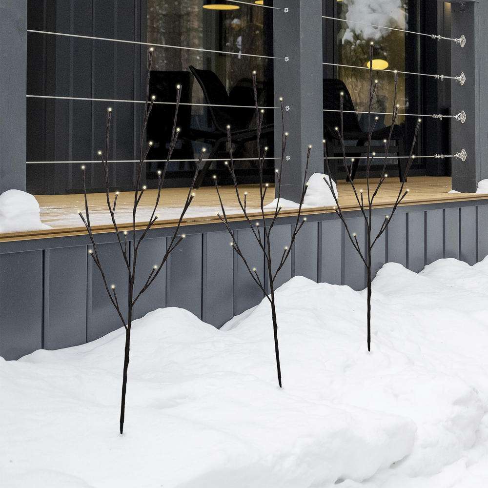 30" 60L Rechargeable Micro Twigs w/ Brown Wrap (Retail Box)