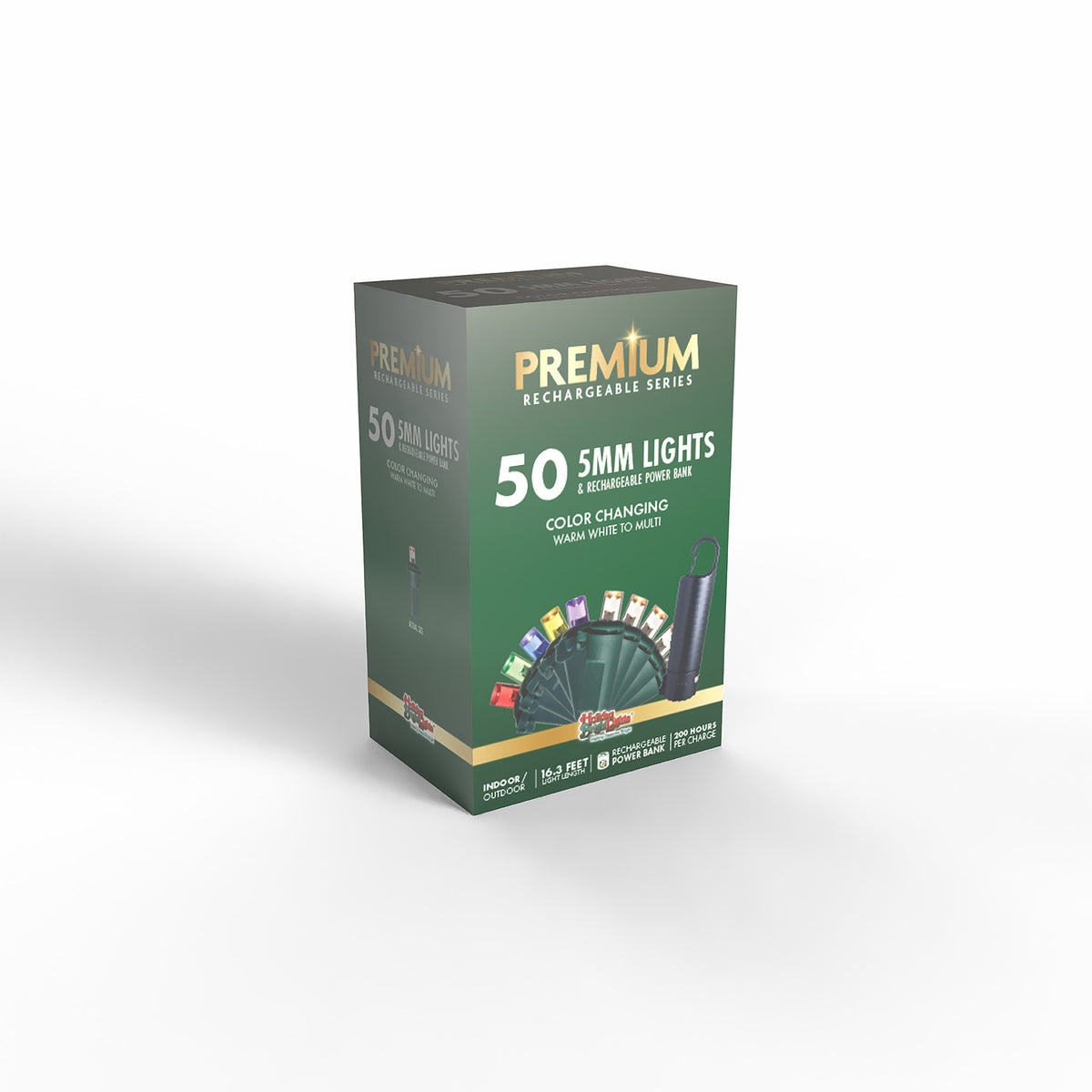 5MM Concave 50L Rechargeable Lights (Retail Box)