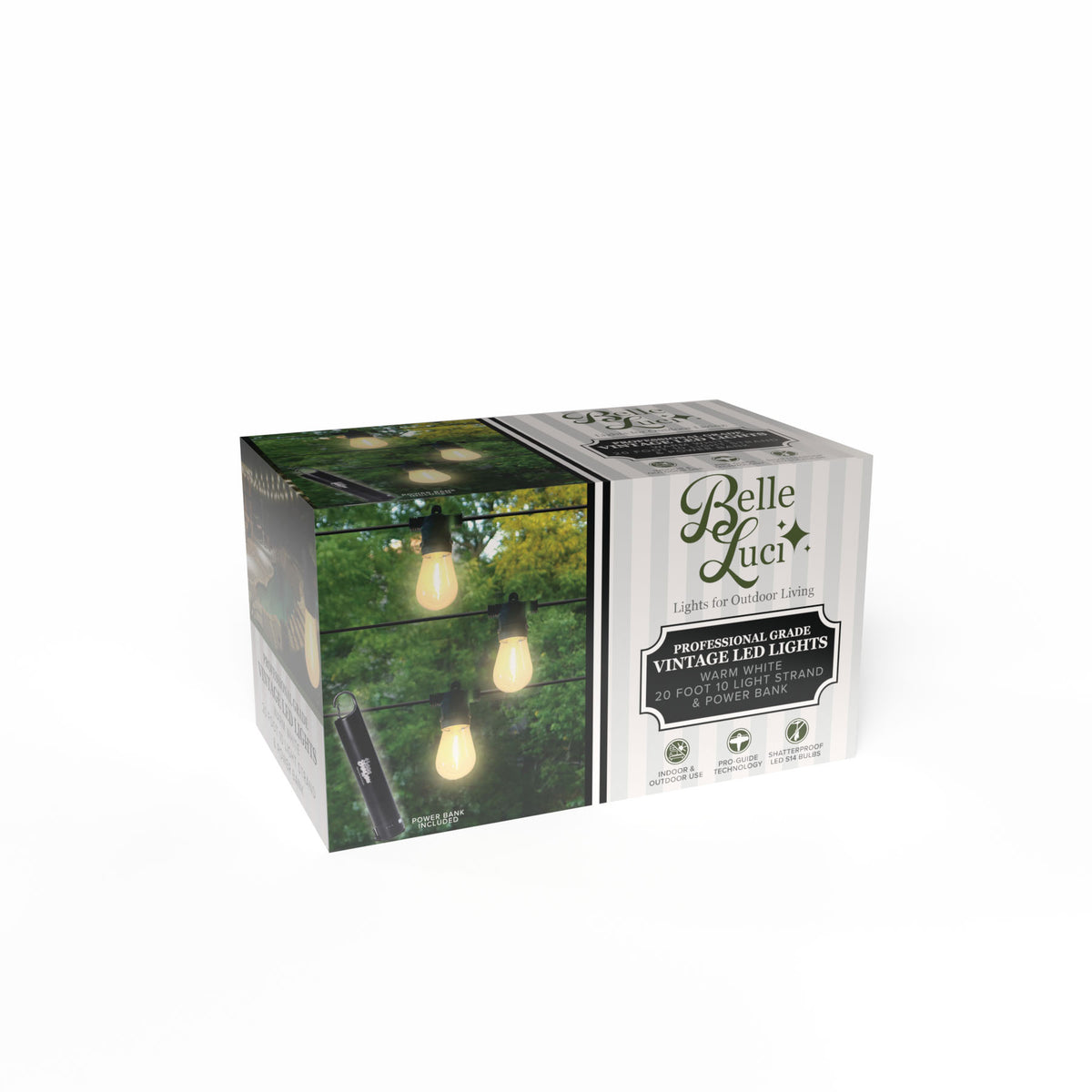 S14 10L Rechargeable Lights (Retail Box)