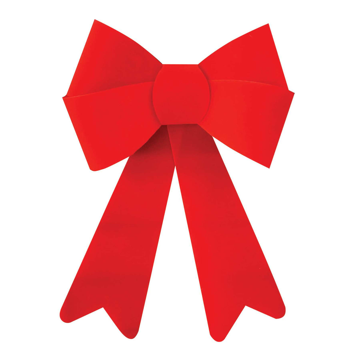 Red Rigid Velvet Bow