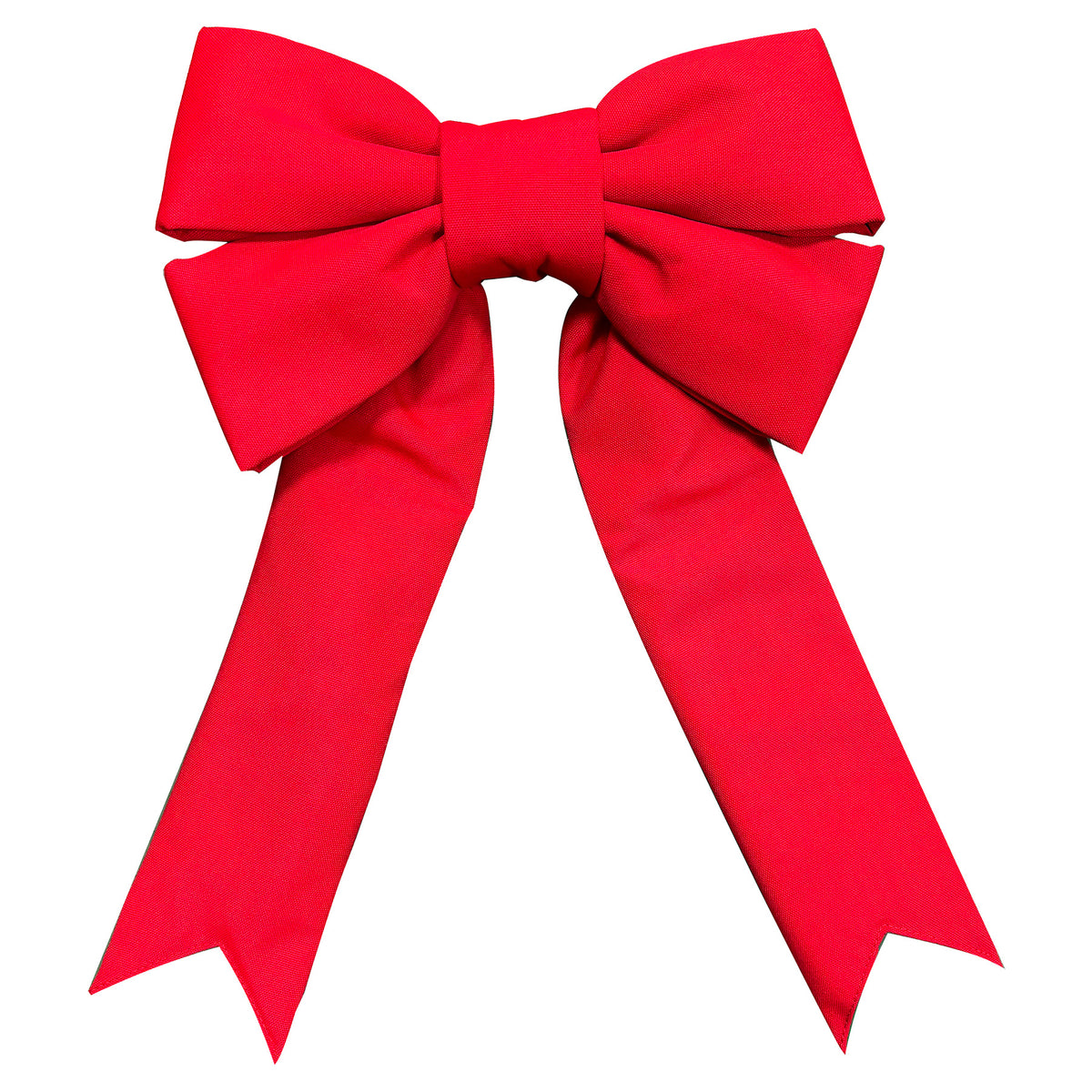 Red Canvas Bow