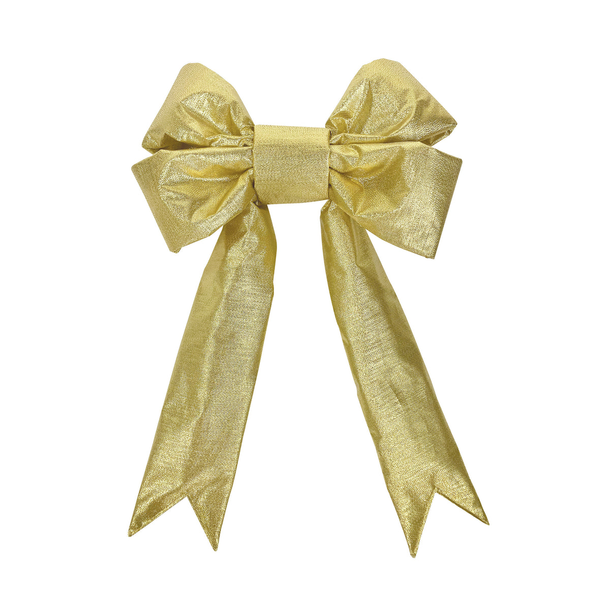 Metallic Gold Lame Bow