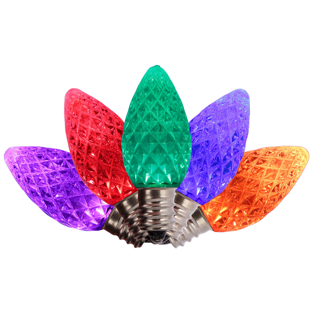 C7 LED SMD Faceted Bulbs (Polybag)