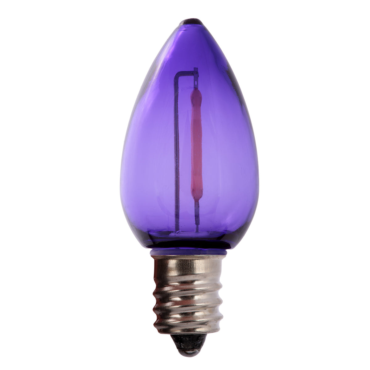 C7 Filament Smooth Transparent Bulbs (Retail Box)