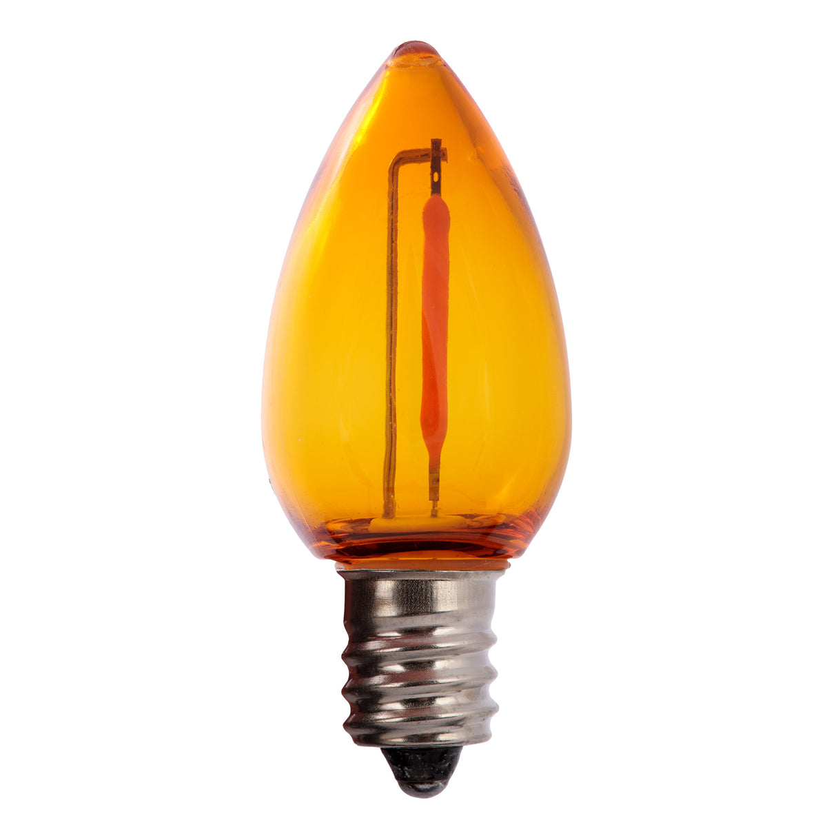 C7 Filament Smooth Transparent Bulbs (Retail Box)