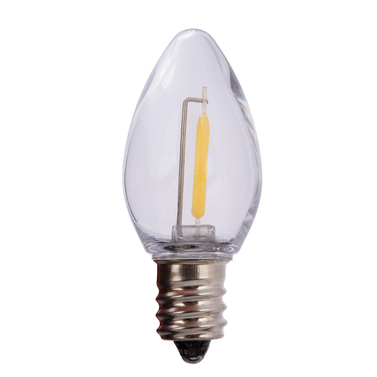 C7 Filament Smooth Transparent Bulbs (Retail Box)