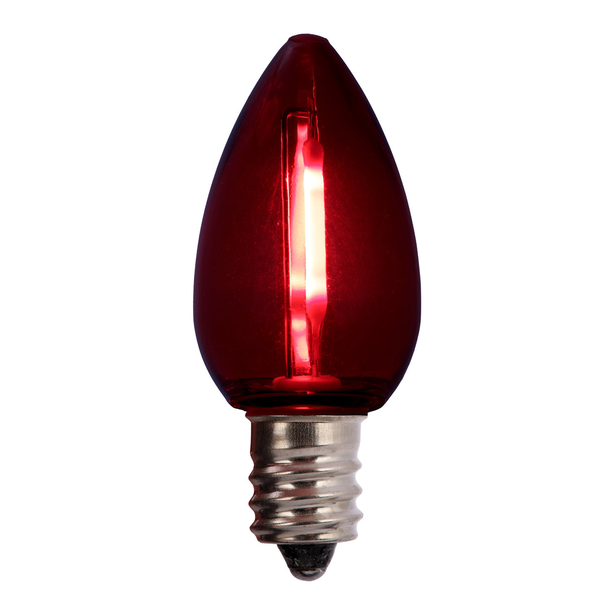 C7 Filament Smooth Transparent Bulbs (Retail Box)