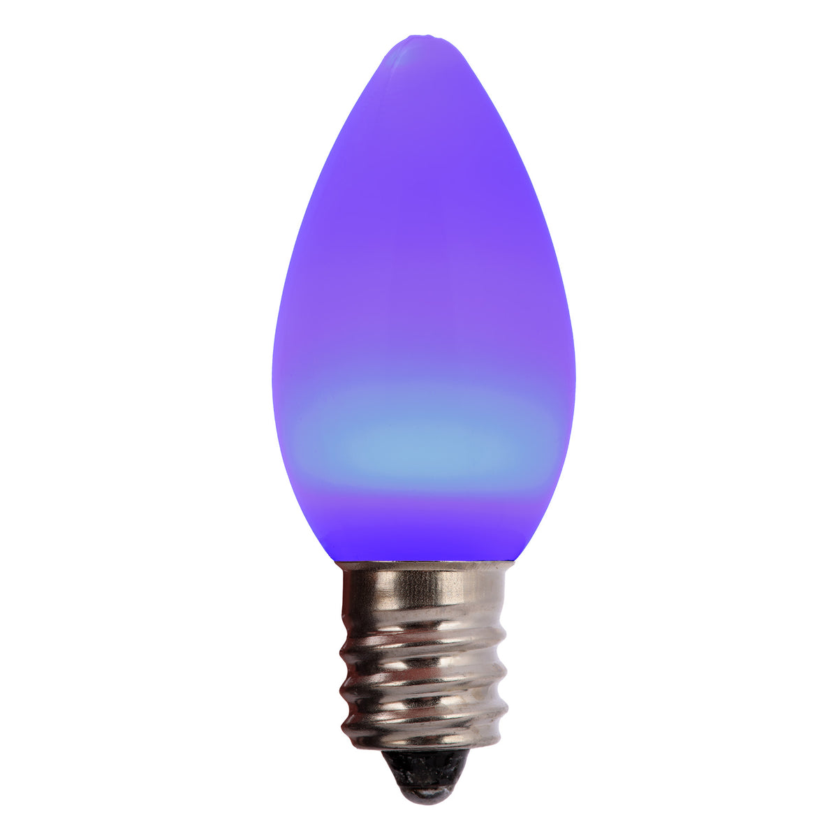 C7 LED Smooth Opaque Bulbs (Polybag)