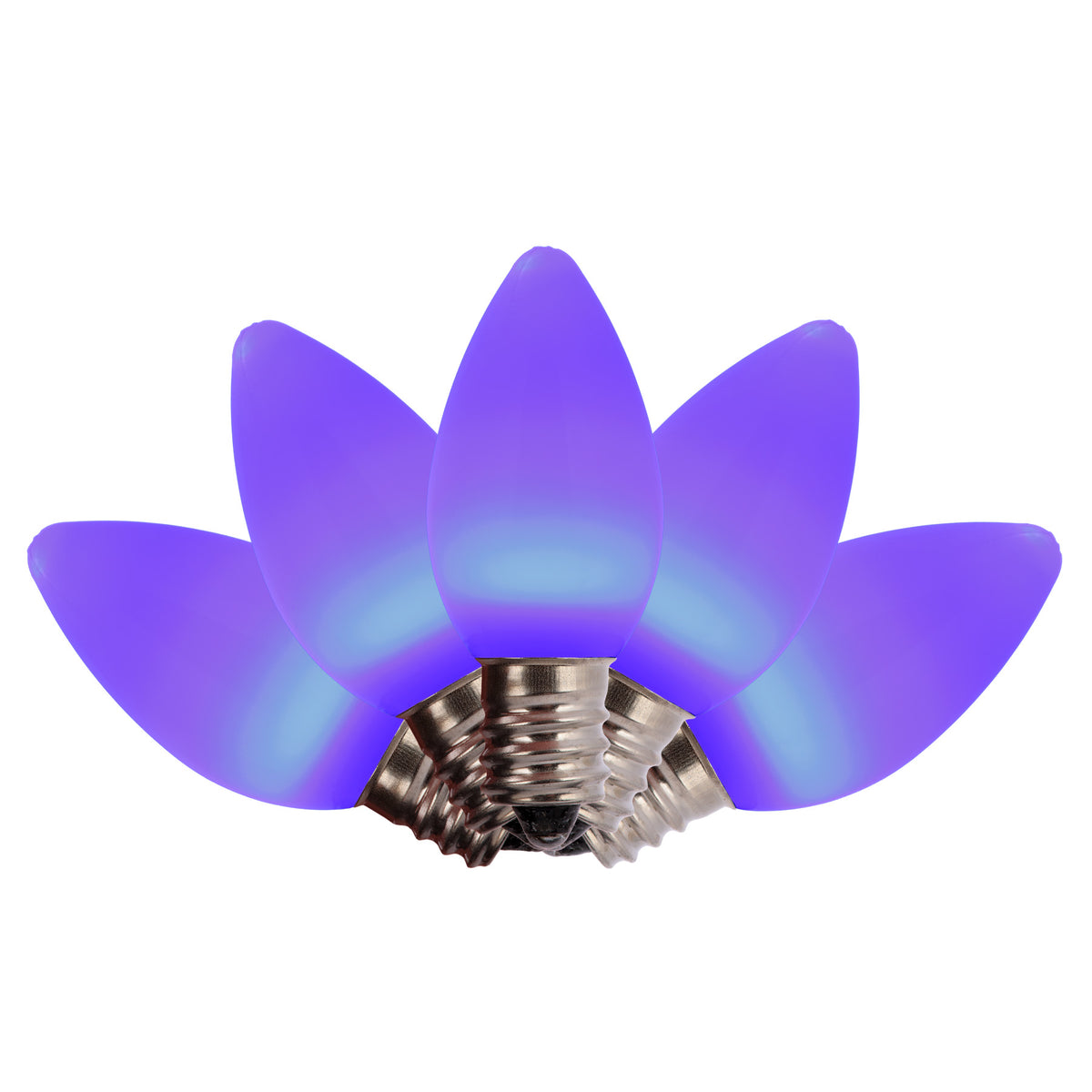 C7 LED Smooth Opaque Bulbs (Polybag)
