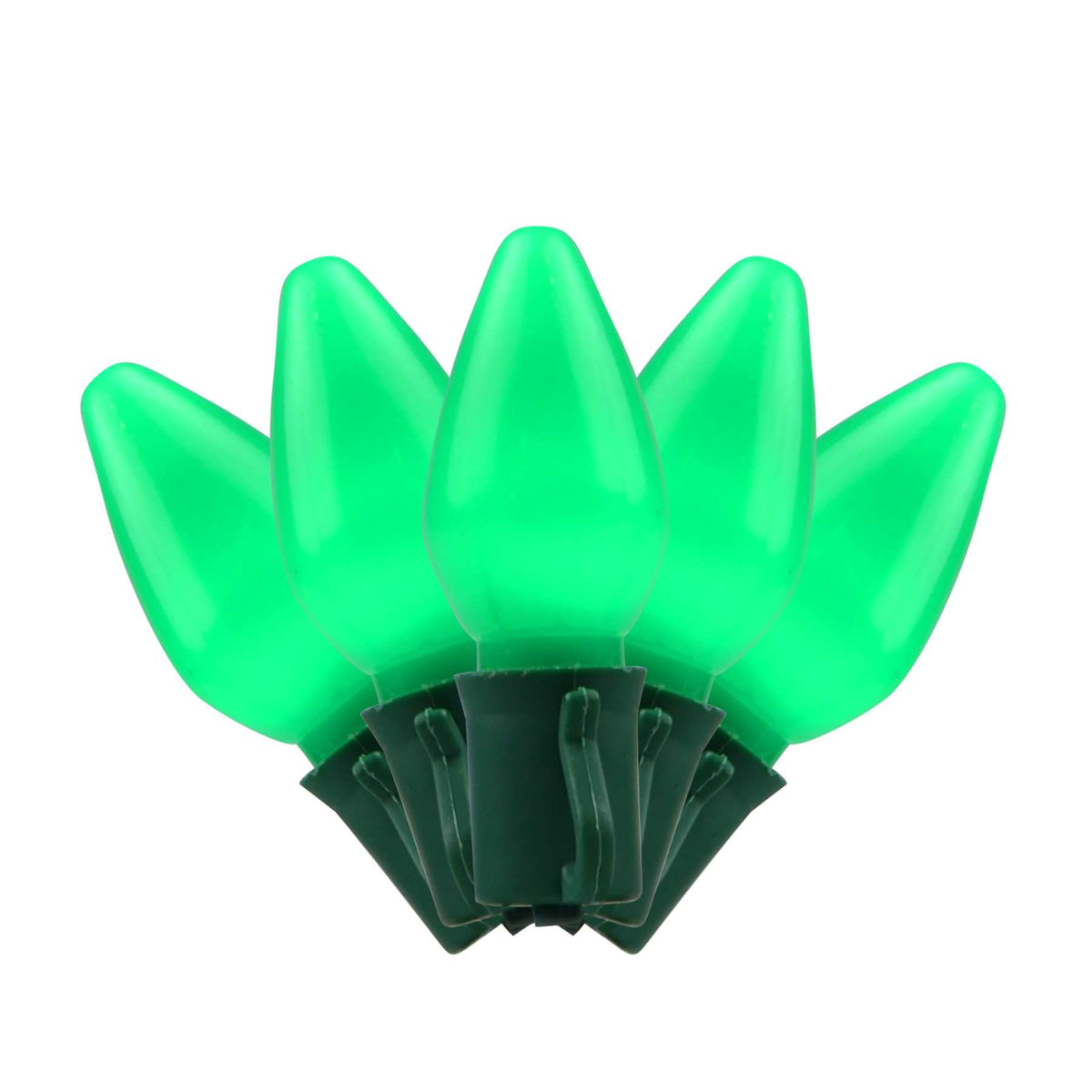 C7 LED Smooth Opaque Bulbs (Polybag)