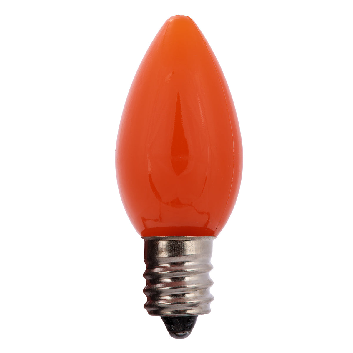 C7 LED Smooth Opaque Bulbs (Polybag)