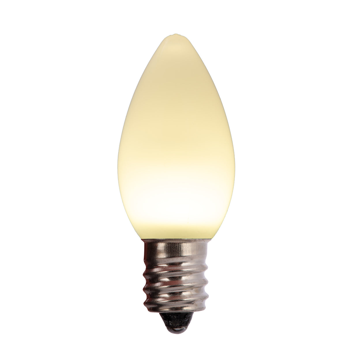 C7 LED Smooth Opaque Bulbs (Polybag)