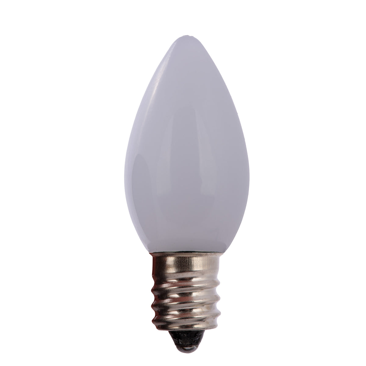 C7 LED Smooth Opaque Bulbs (Polybag)