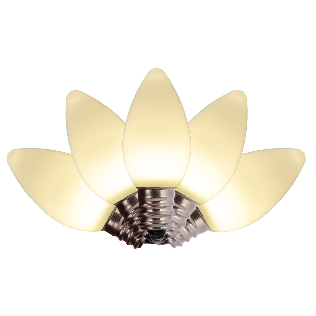 C7 LED Smooth Opaque Bulbs (Polybag)