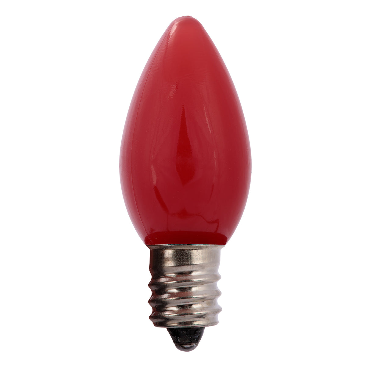 C7 LED Smooth Opaque Bulbs (Polybag)