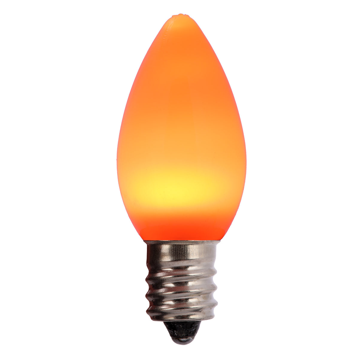 C7 LED Smooth Opaque Bulbs (Polybag)