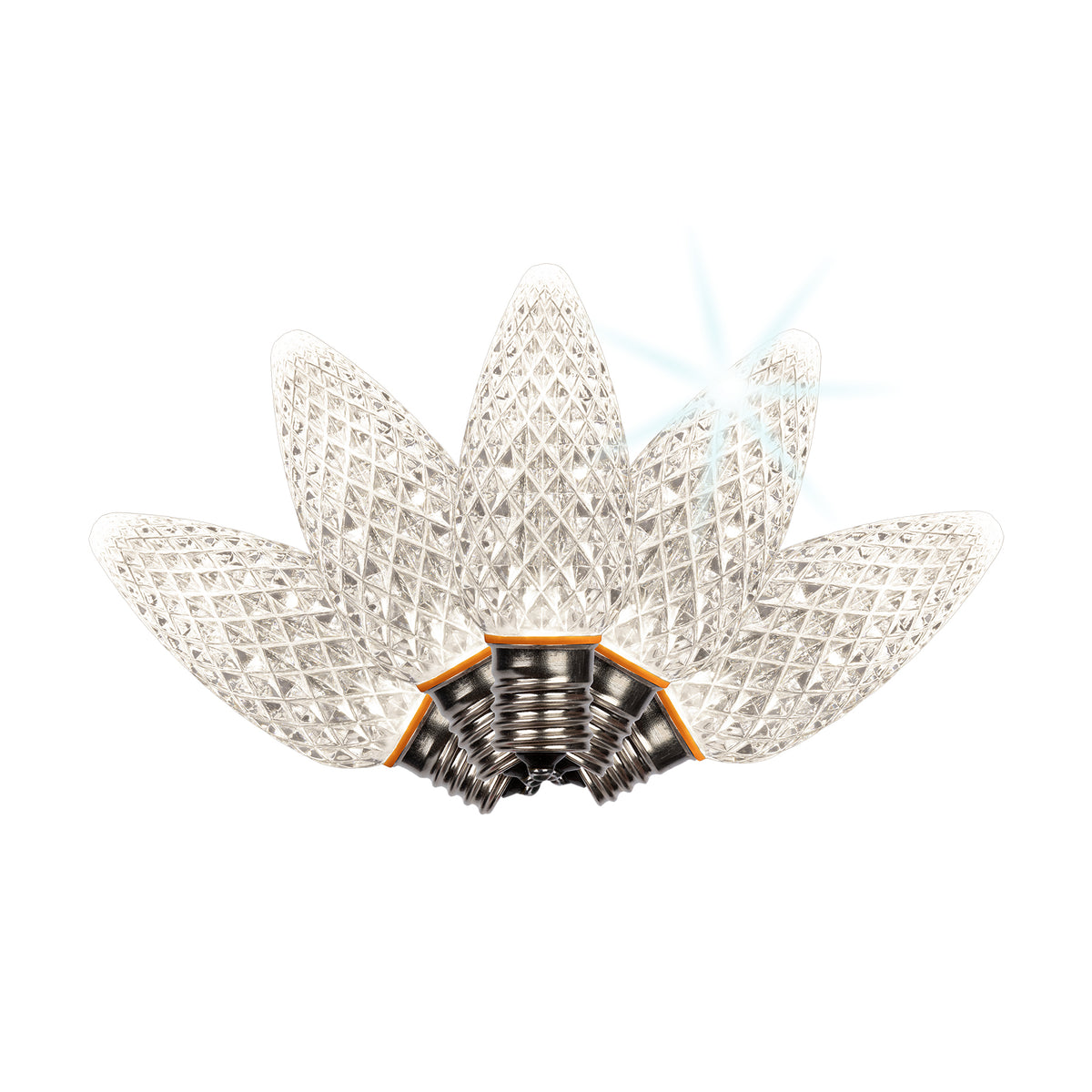 C9 LED SMD Faceted Bulbs (Polybag)