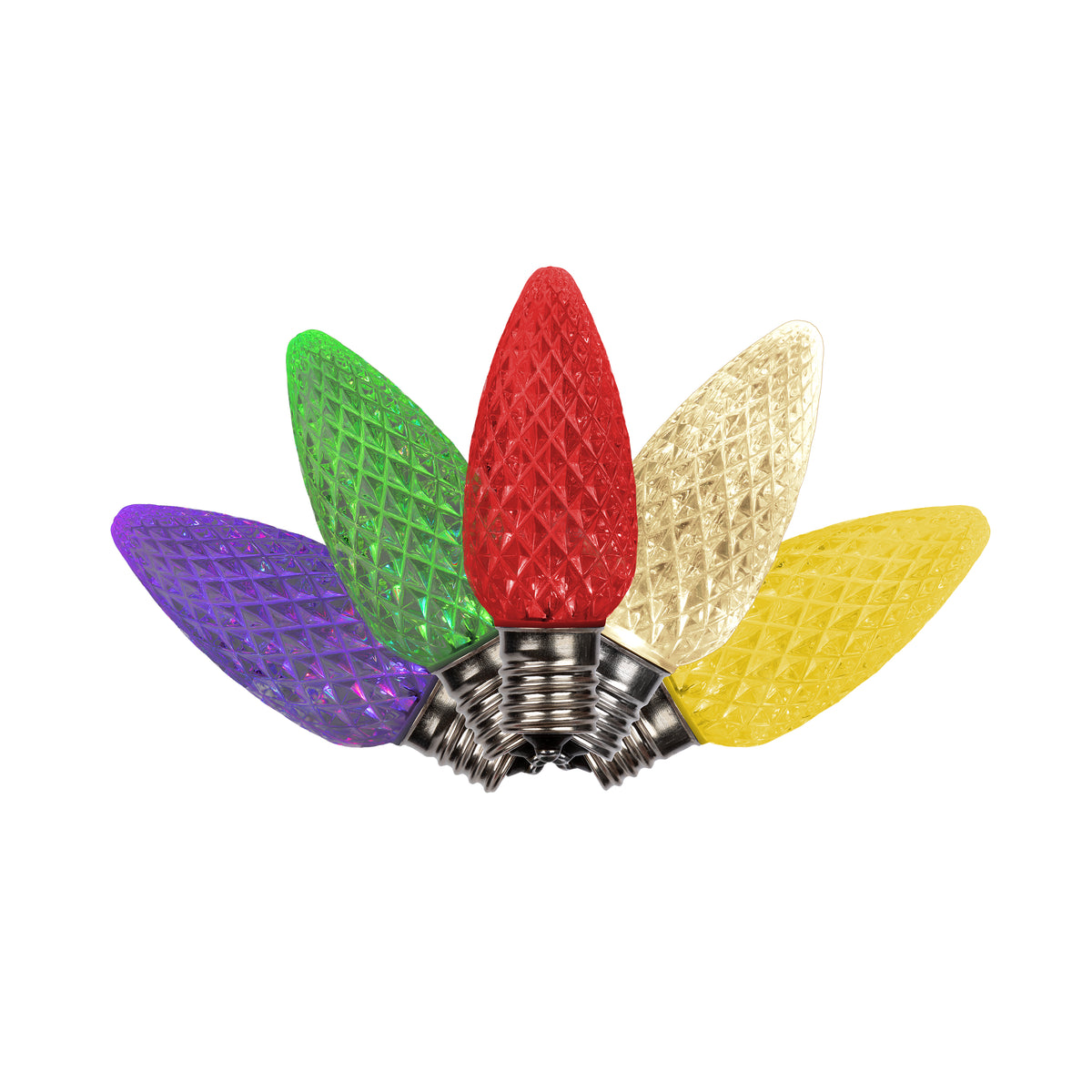 C9 LED RGB Retro Fit Bulbs (Polybag)