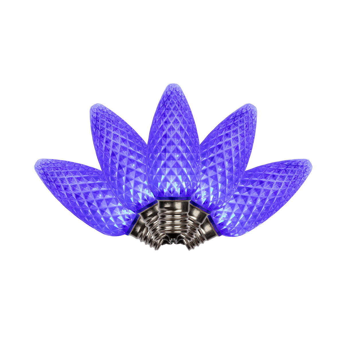 C9 LED SMD Faceted PS Bulbs (Polybag)