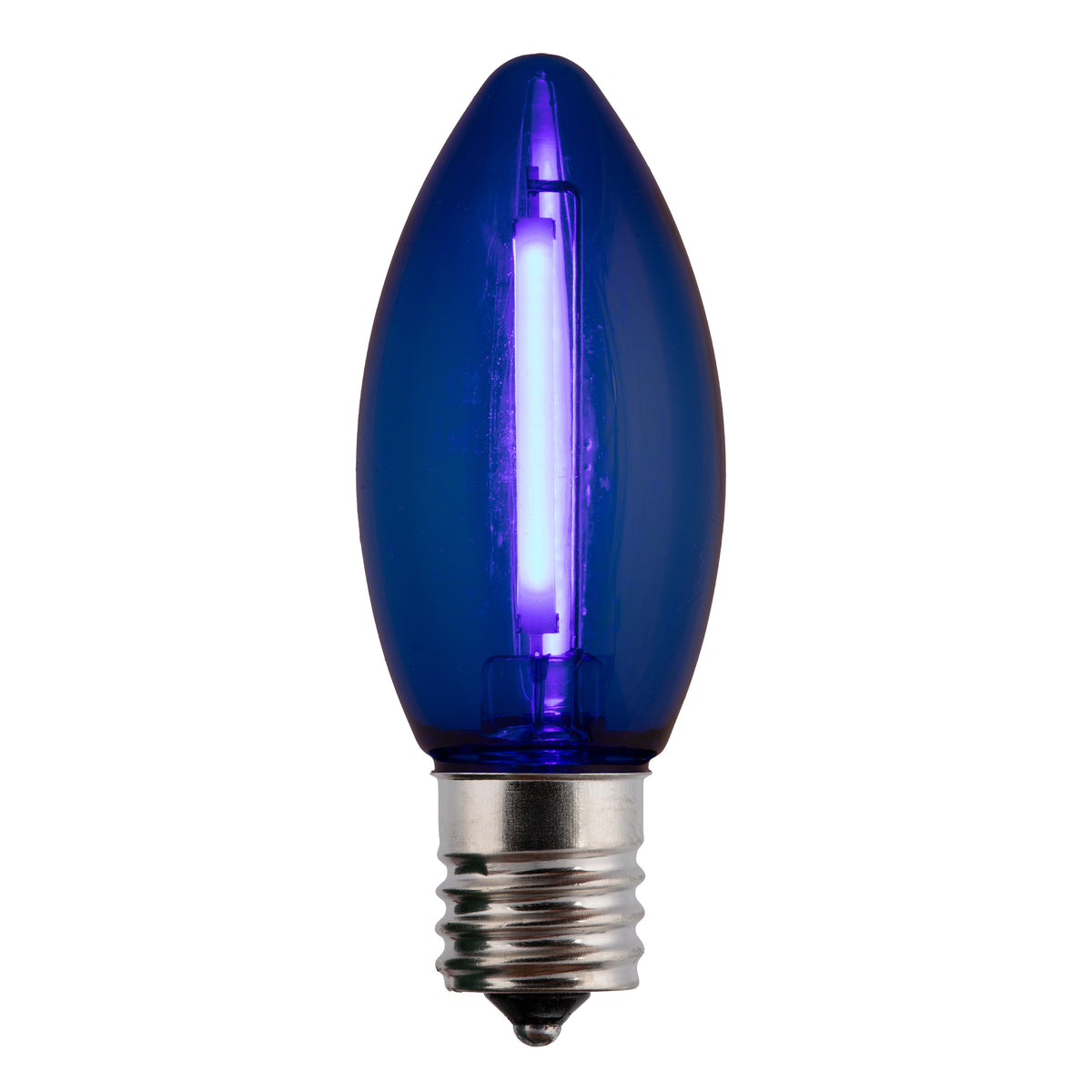 C9 LED SMD Smooth Transparent Phoenix Bulbs (Retail Box)