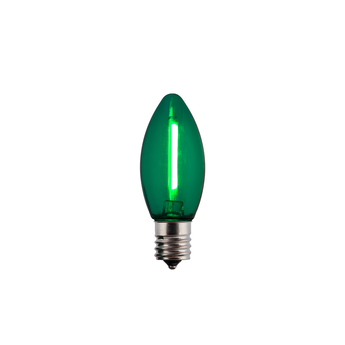 C9 LED SMD Smooth Transparent Phoenix Bulbs (Retail Box)