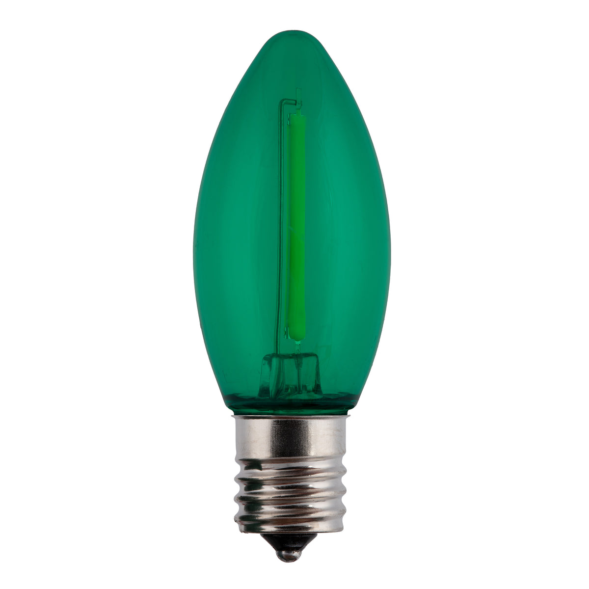 C9 LED SMD Smooth Transparent Phoenix Bulbs (Retail Box)