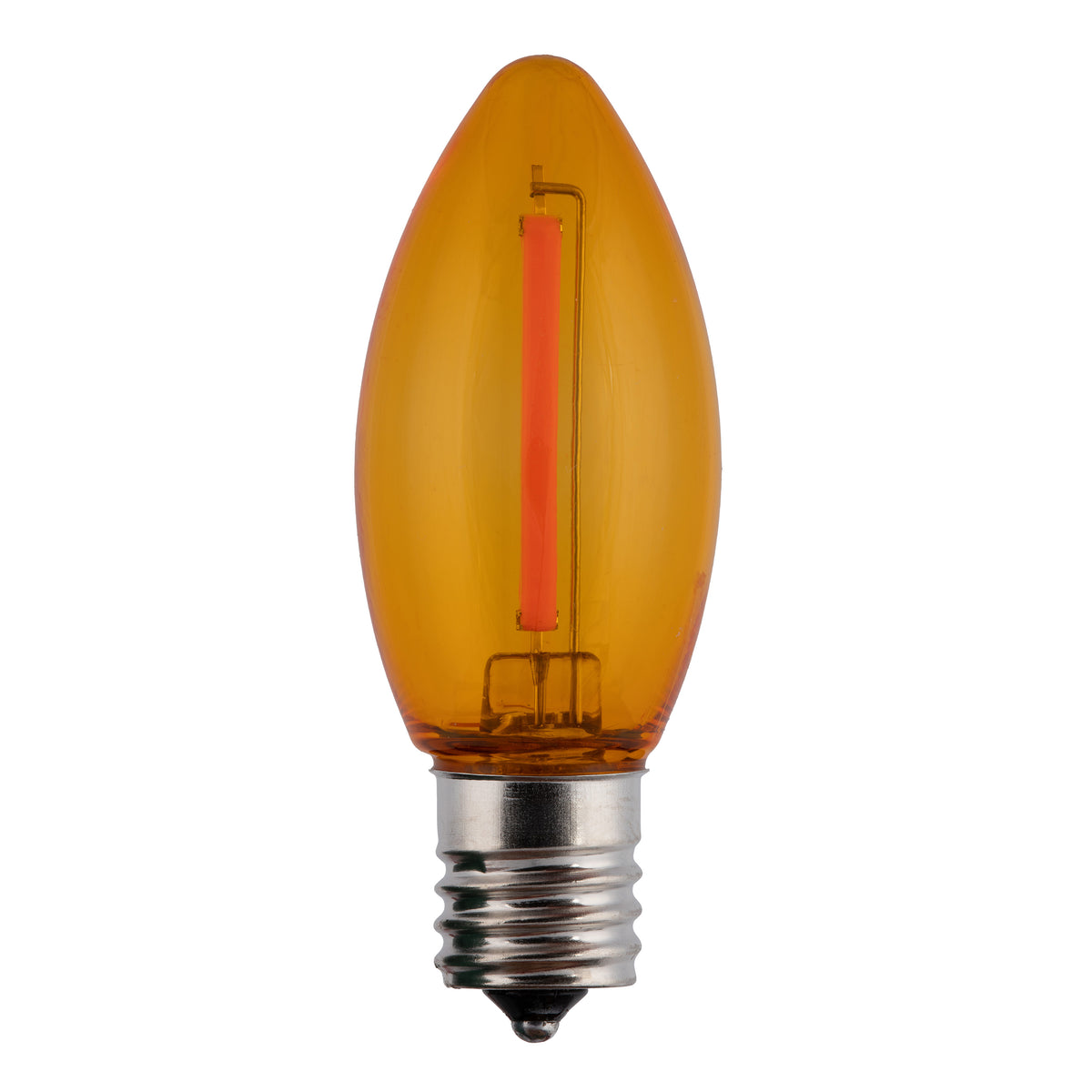 C9 LED SMD Smooth Transparent Phoenix Bulbs (Retail Box)