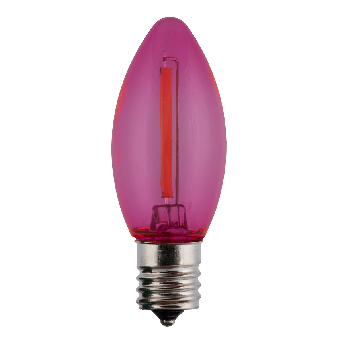 C9 LED SMD Smooth Transparent Phoenix Bulbs (Retail Box)