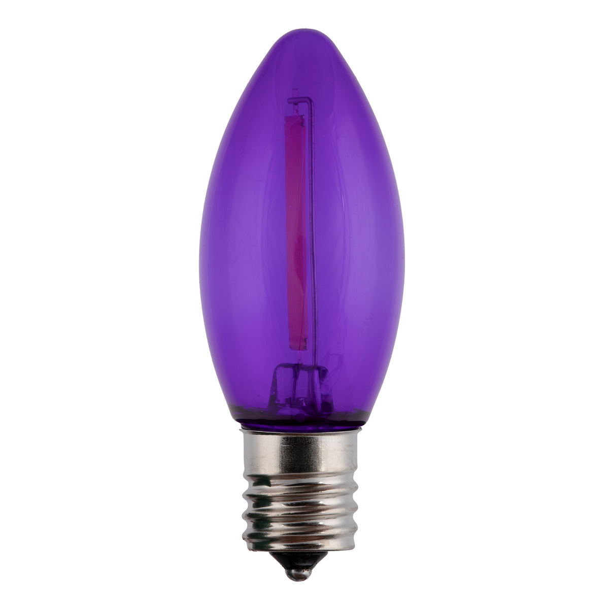 C9 LED SMD Smooth Transparent Phoenix Bulbs (Retail Box)