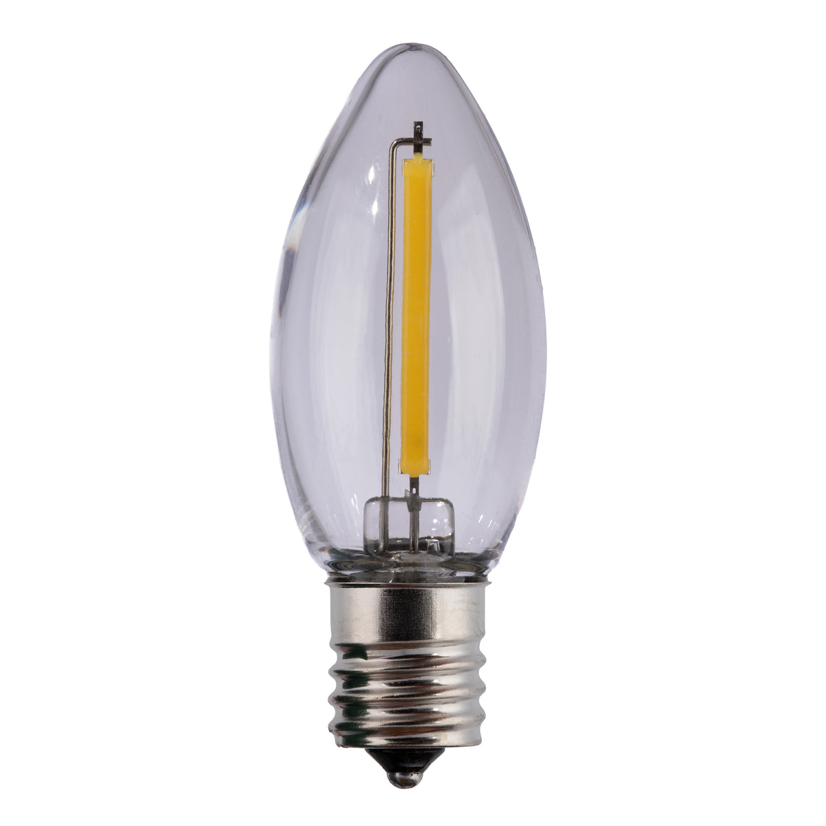 C9 LED SMD Smooth Transparent Phoenix Bulbs (Retail Box)