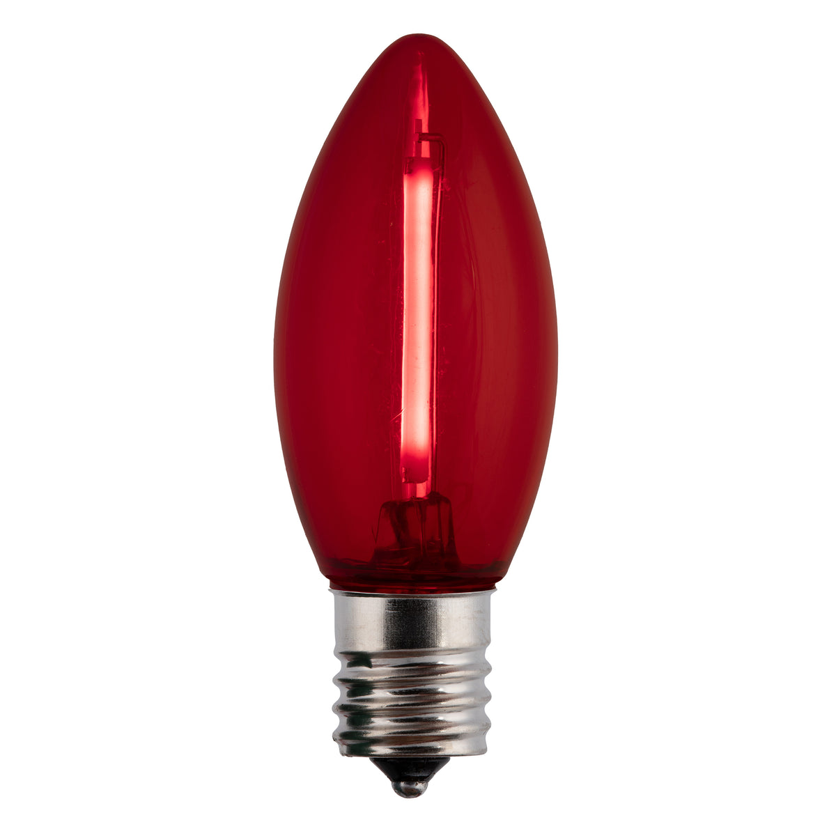 C9 LED SMD Smooth Transparent Phoenix Bulbs (Retail Box)