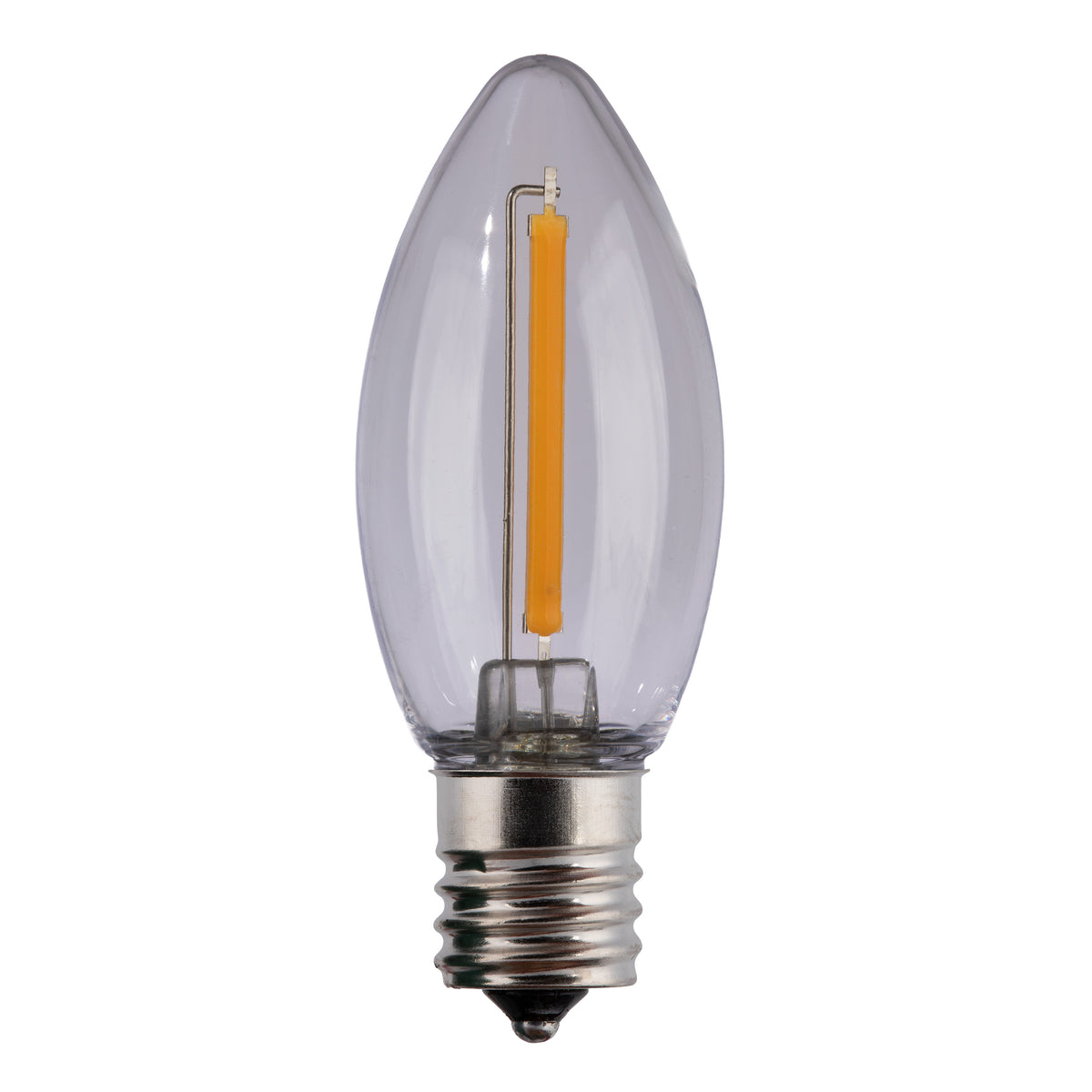 C9 LED SMD Smooth Transparent Phoenix Bulbs (Retail Box)