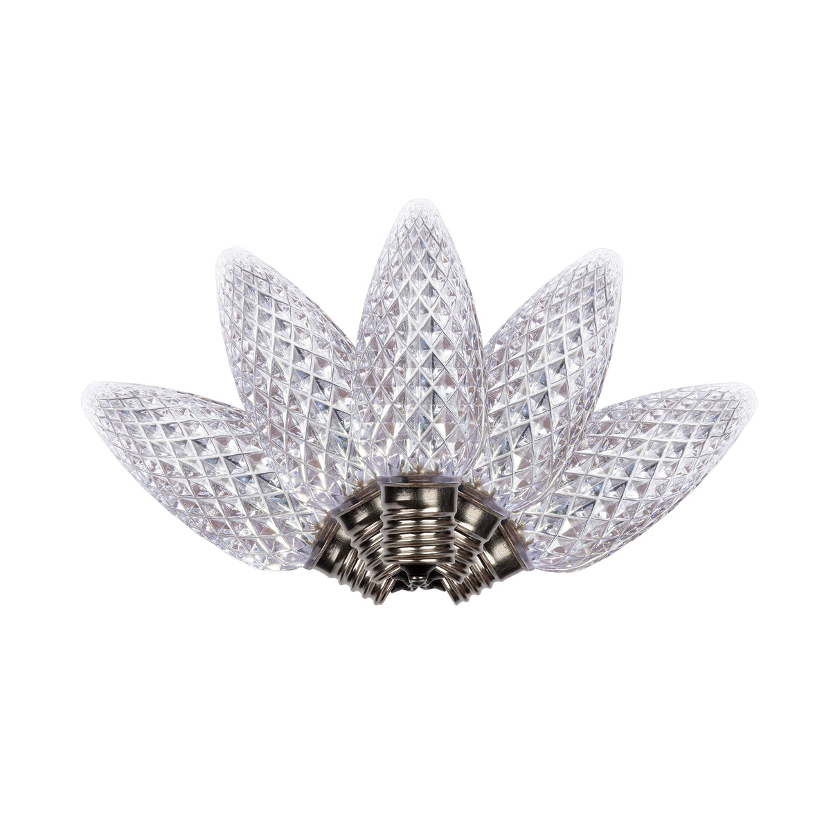 C9 LED SMD Faceted PS Bulbs (Polybag)