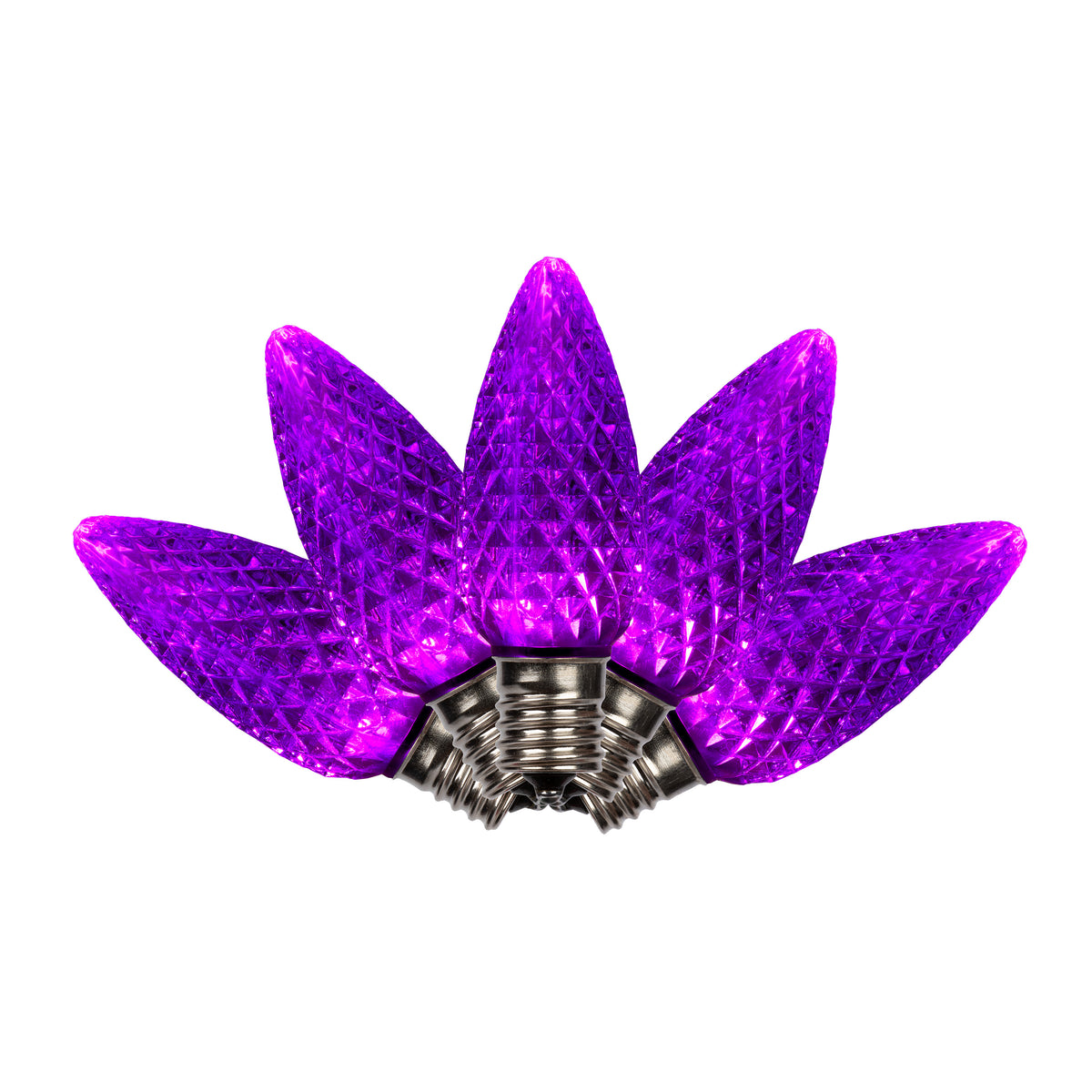 C9 LED SMD Faceted PS Bulbs (Polybag)