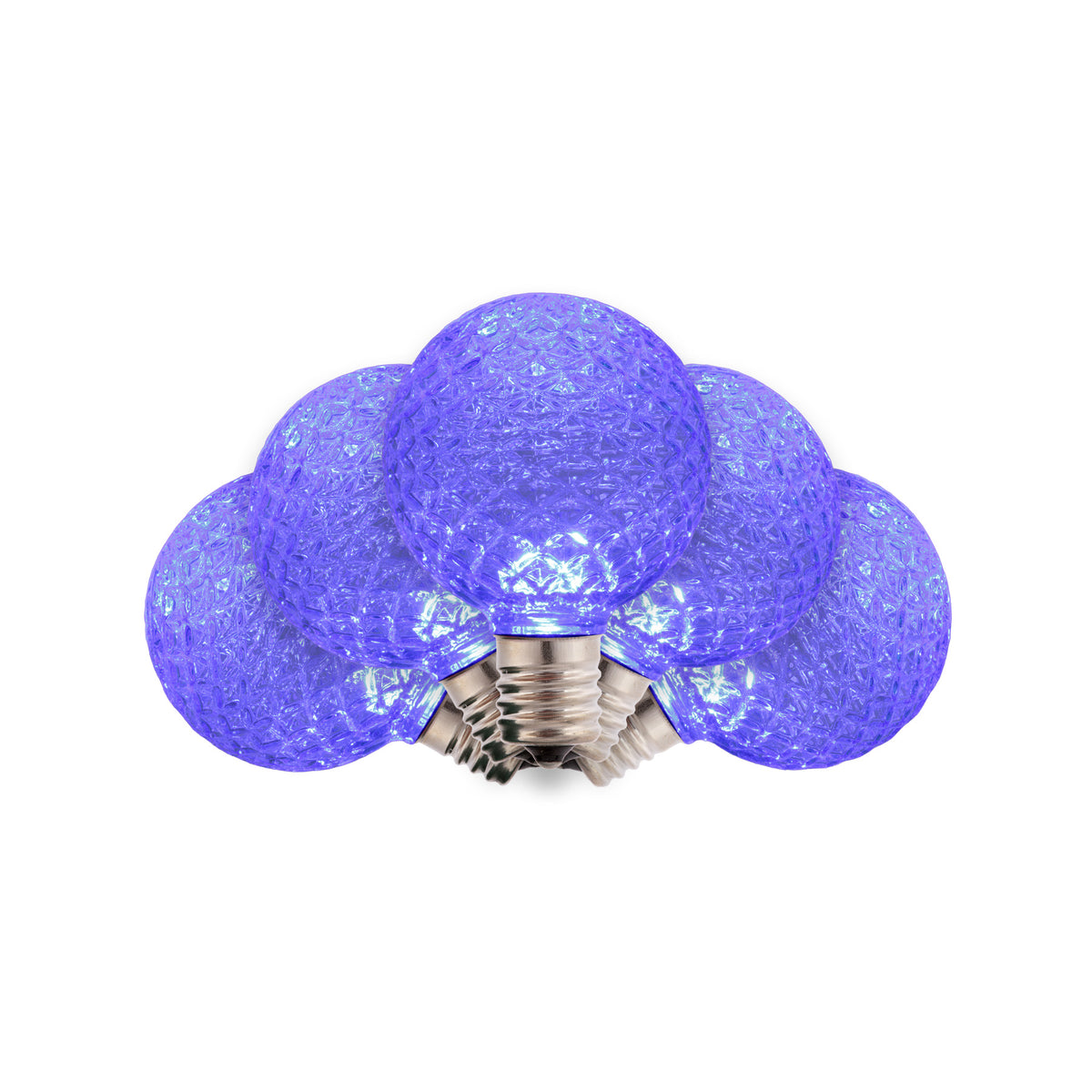 G50 LED Faceted Bulbs (Retail Box)
