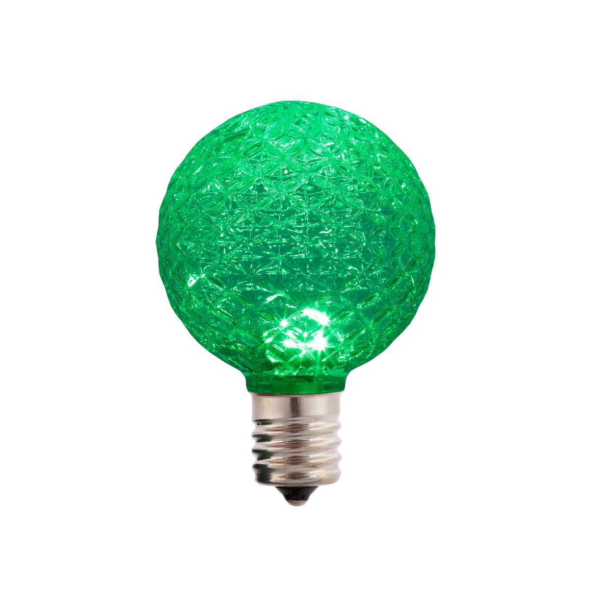 G50 LED Faceted Bulbs (Retail Box)