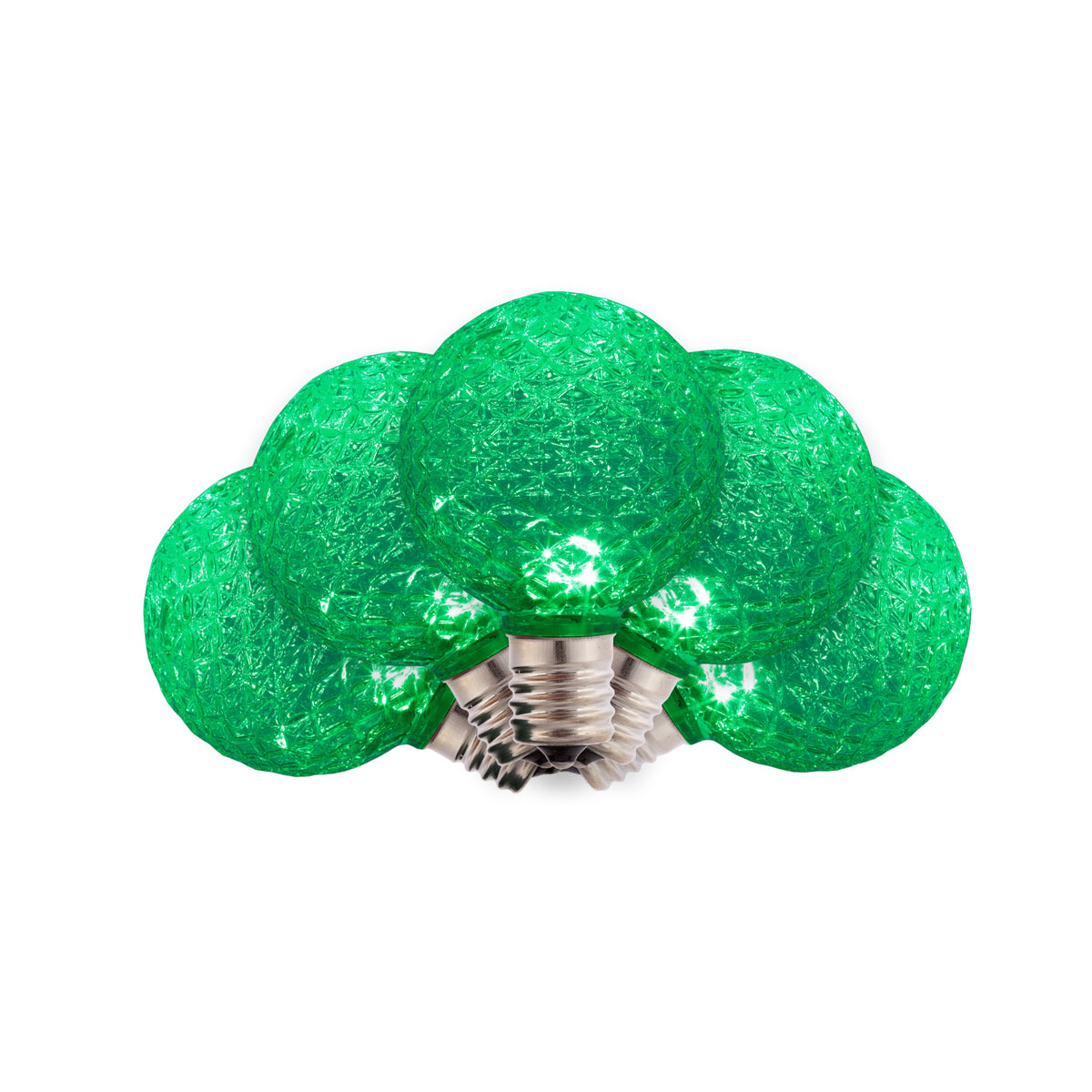G50 LED Faceted Bulbs (Retail Box)