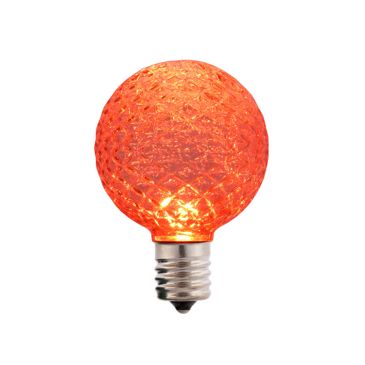 G50 LED Faceted Bulbs (Retail Box)