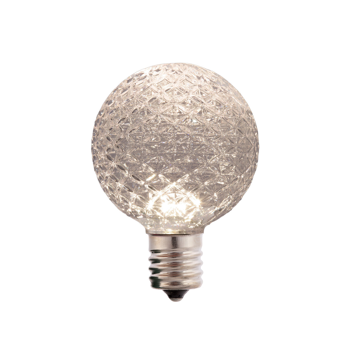 G50 LED Faceted Bulbs (Retail Box)
