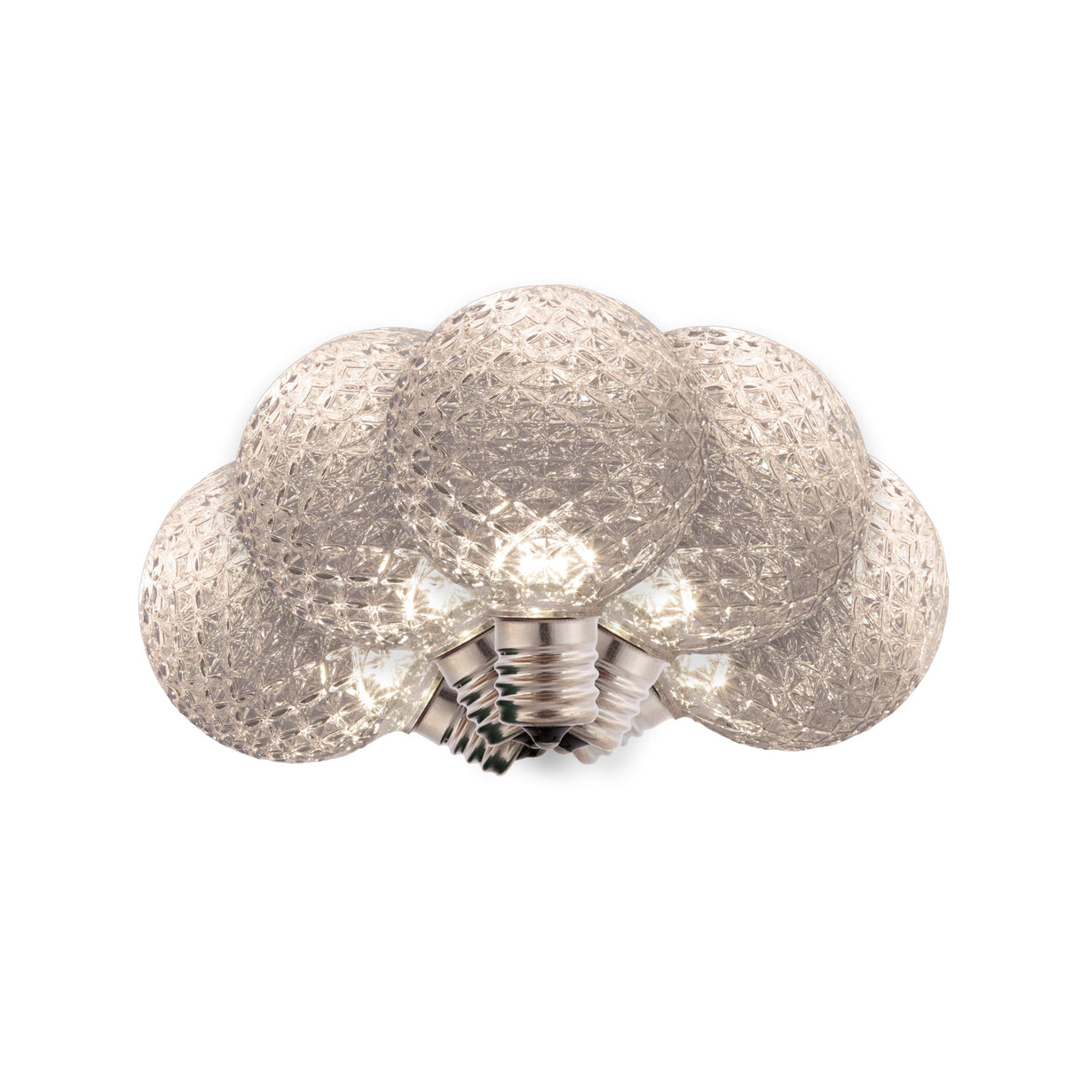 G50 LED Faceted Bulbs (Retail Box)