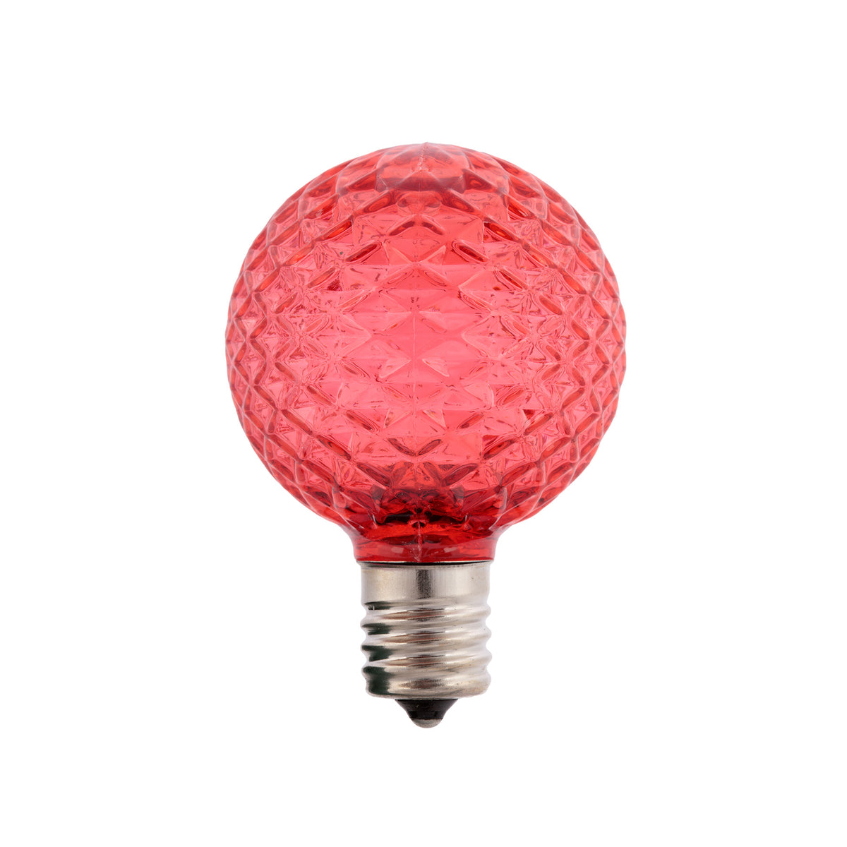 G50 LED Faceted Bulbs (Retail Box)