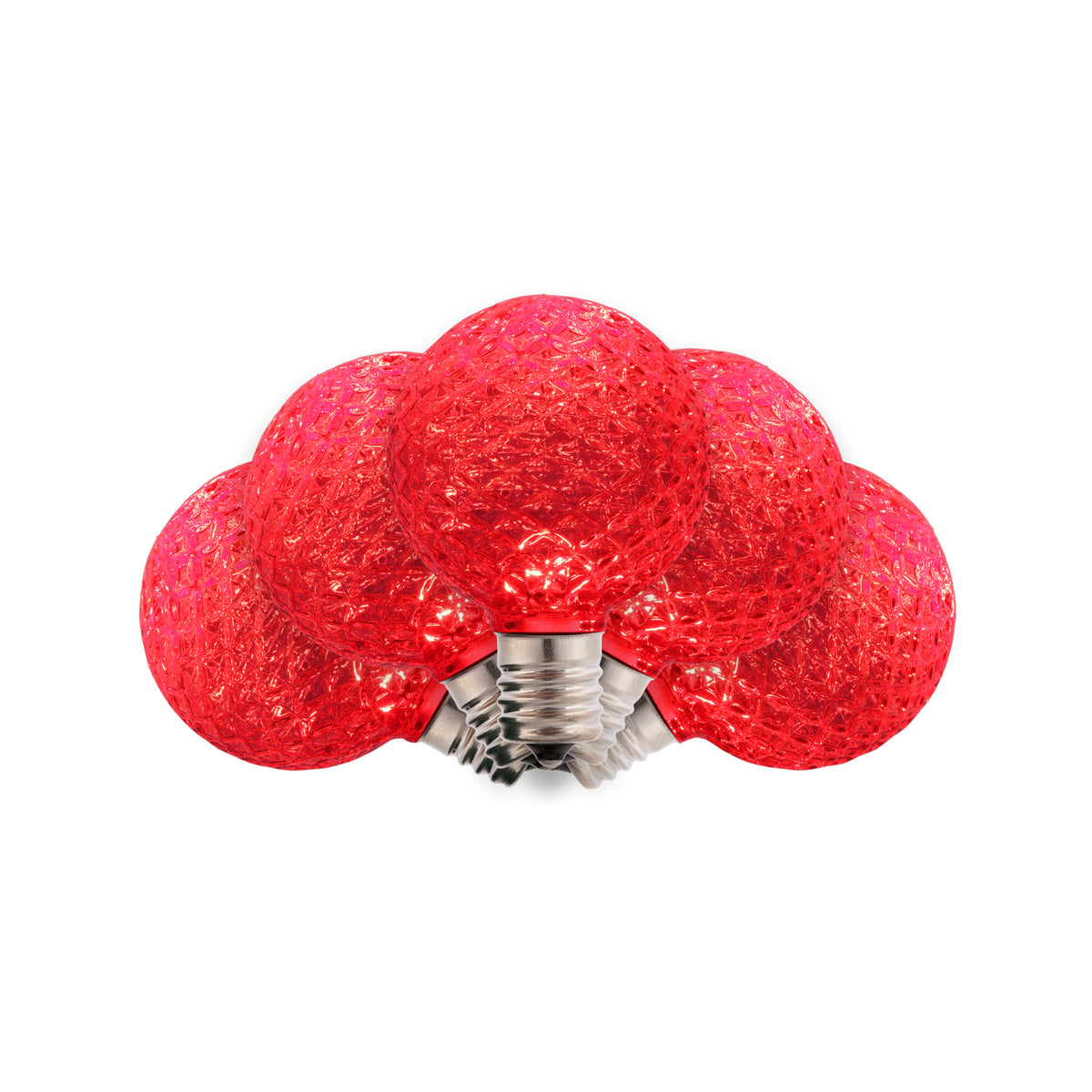 G50 LED Faceted Bulbs (Retail Box)